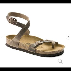 Birkenstock Yara Tobacco Oiled Leather 40